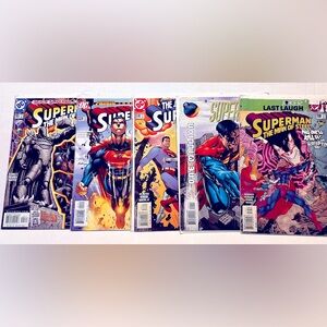 Superman Lot Of 5 DC Comics 2000 2001 2004 2006